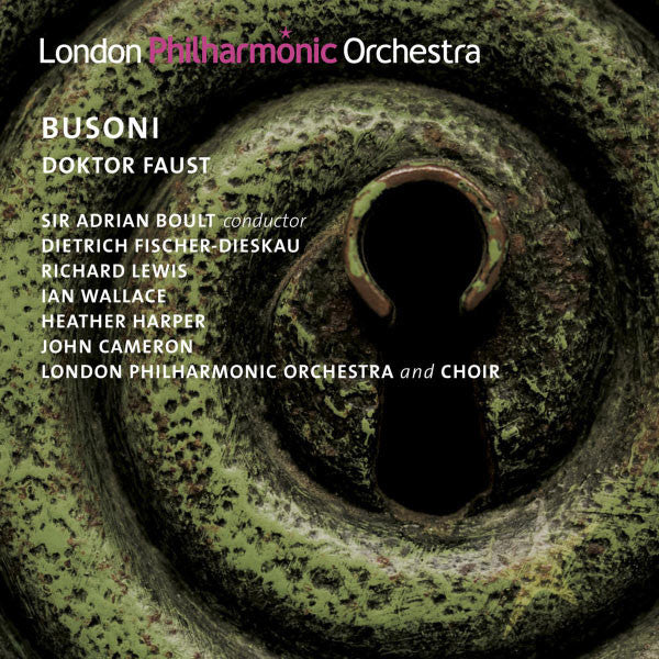 Busoni*, Sir Adrian Boult, Dietrich Fischer-Dieskau, Richard Lewis (3), Ian Wallace (3), Heather Harper, John Cameron, London Philharmonic Orchestra And Choir* : Doktor Faust (CD, Mono)