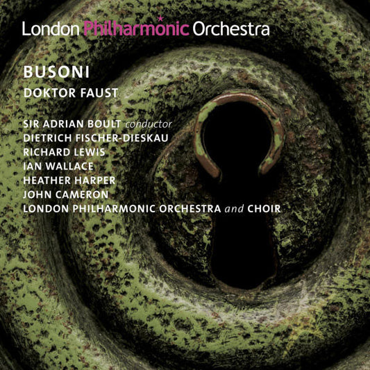 Busoni*, Sir Adrian Boult, Dietrich Fischer-Dieskau, Richard Lewis (3), Ian Wallace (3), Heather Harper, John Cameron, London Philharmonic Orchestra And Choir* : Doktor Faust (CD, Mono)