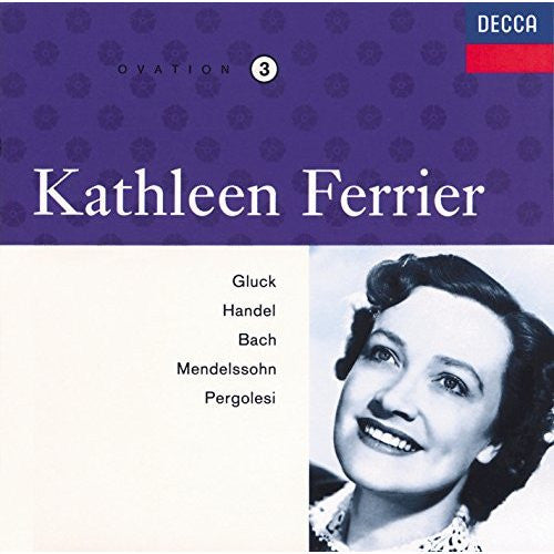 Kathleen Ferrier, Gluck*, Handel*, Bach*, Mendelssohn*, Pergolesi* : Gluck, Handel, Bach, Mendelssohn, Pergolesi (CD, Album, Mono, RM)