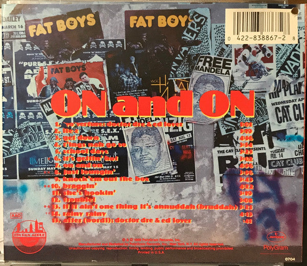 Fat Boys : On And On (CD, Album)