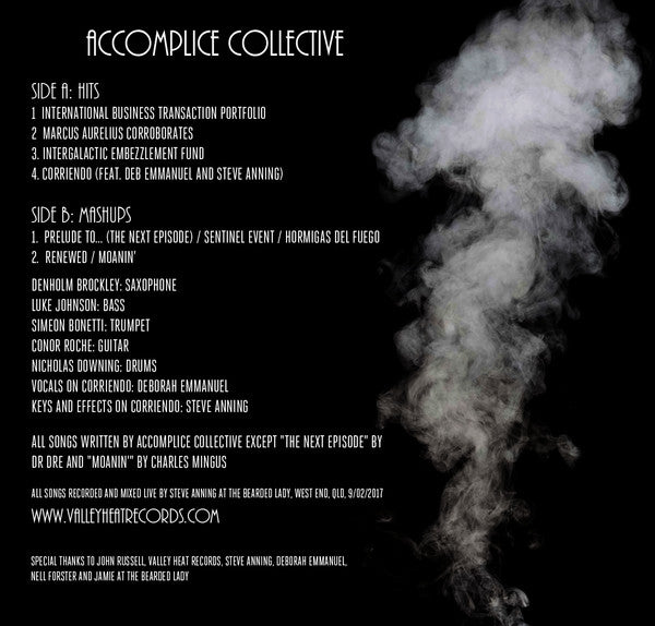 Accomplice Collective : Live At The Bearded Lady (Cass, Album, Ltd)