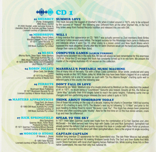 Various : Get That Jive (Australian Pop Of The 70s) (2xCD, Comp)