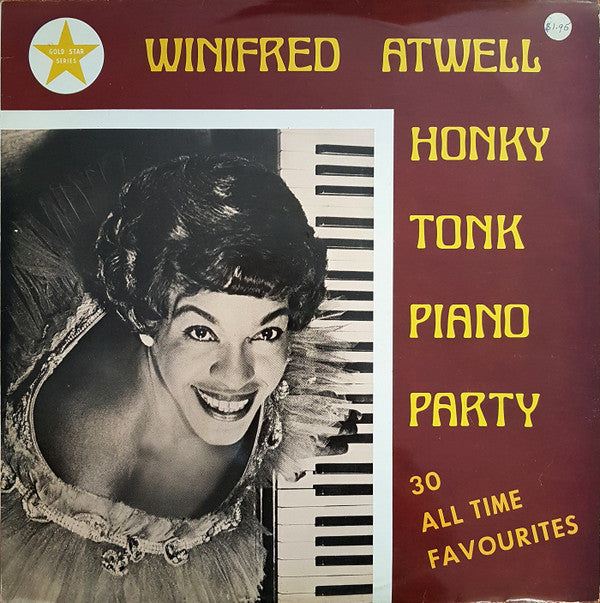 Winifred Atwell : Honky Tonk Piano Party (LP, Album, Mono)