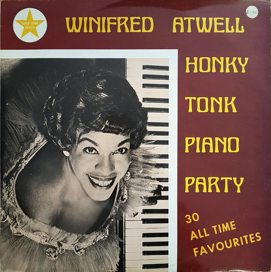Winifred Atwell : Honky Tonk Piano Party (LP, Album, Mono)