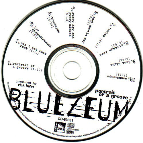 Bluezeum : Portrait Of A Groove (CD, Album)