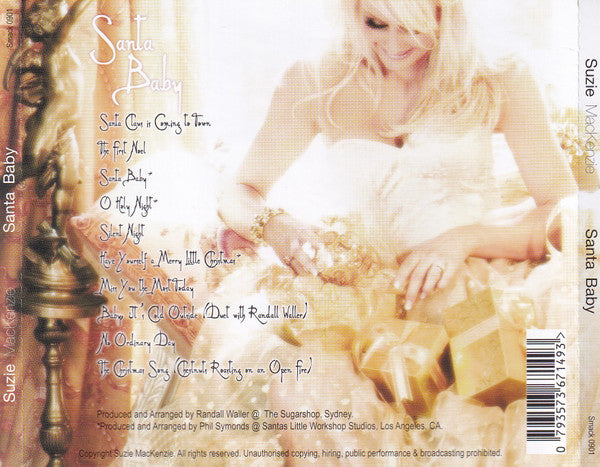 Suzie MacKenzie : Santa Baby (CD, Album)