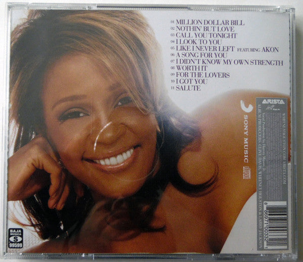 Whitney Houston : I Look To You (CD, Album)