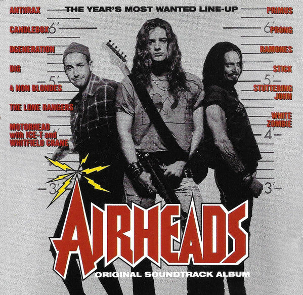Various : Airheads - Original Soundtrack Album (CD, Album, Comp)