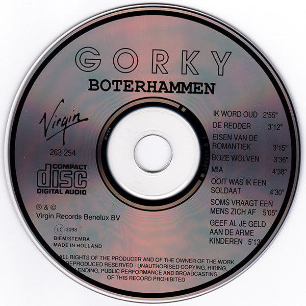 Gorki : Boterhammen (CD, MiniAlbum)