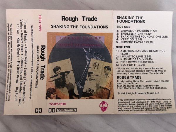 Rough Trade : Shaking The Foundations (Cass, Album)