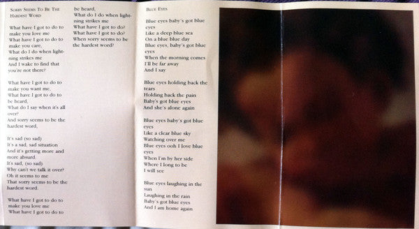 Elton John : Love Songs (Cass, Comp)