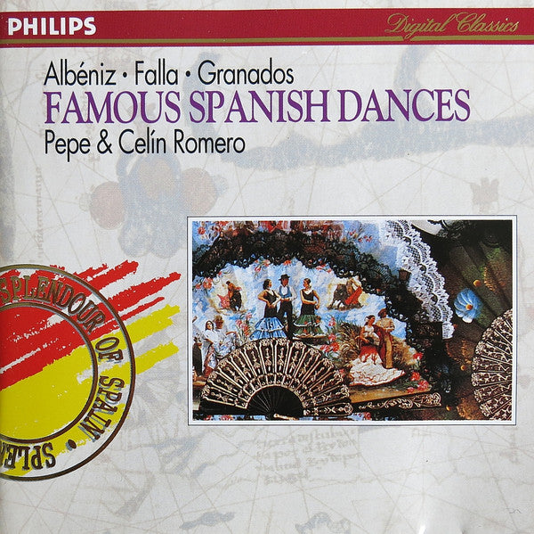 Pepe* & Celin Romero : Famous Spanish Dances (CD, Album, RE)