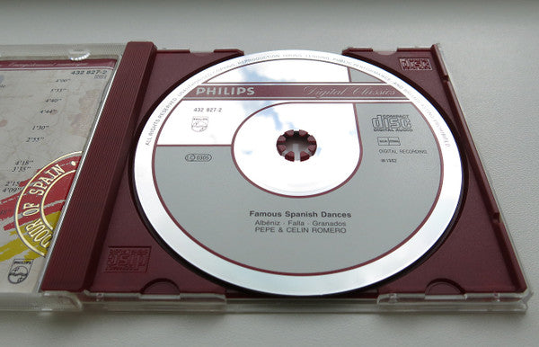 Pepe* & Celin Romero : Famous Spanish Dances (CD, Album, RE)