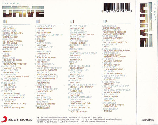 Various : Ultimate Drive (4xCD, Comp)