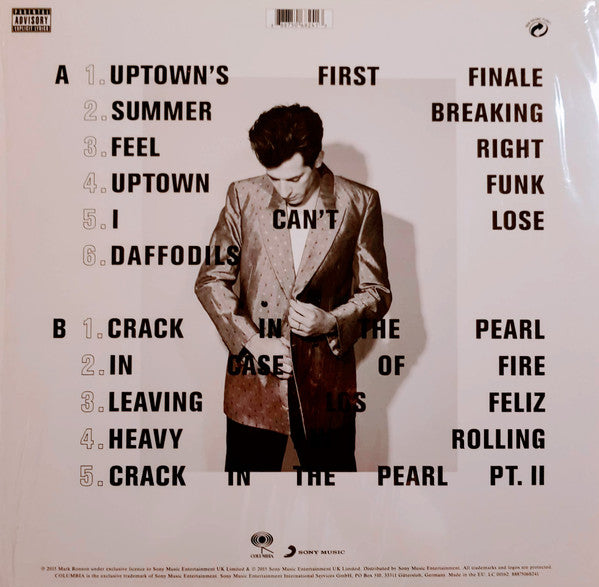 Mark Ronson : Uptown Special (LP, Album)