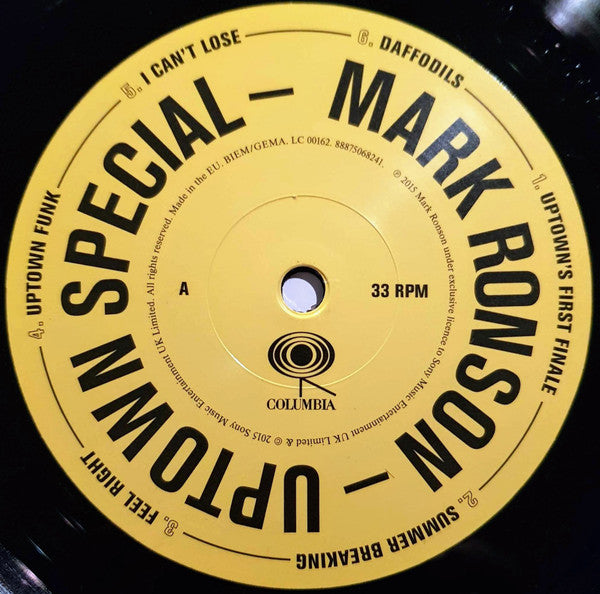 Mark Ronson : Uptown Special (LP, Album)