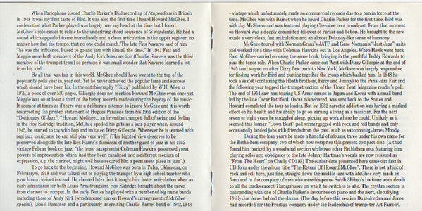 Howard McGhee : The Bebop Master (CD, Album)