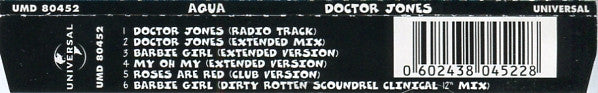 Aqua : Doctor Jones (CD, Single, Sli)