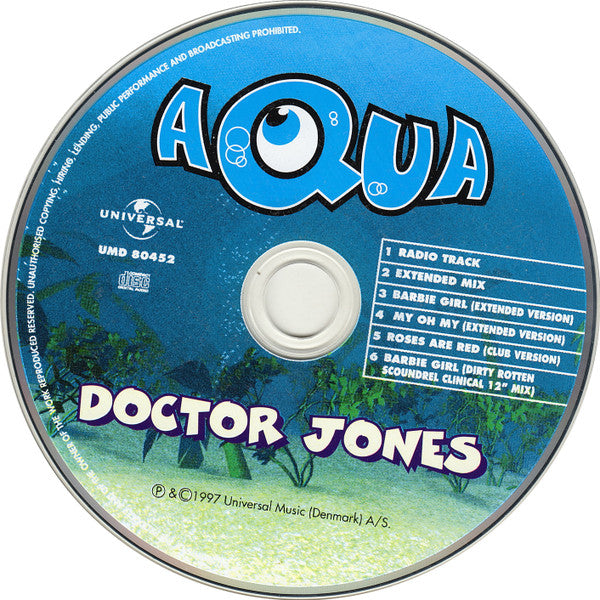 Aqua : Doctor Jones (CD, Single, Sli)