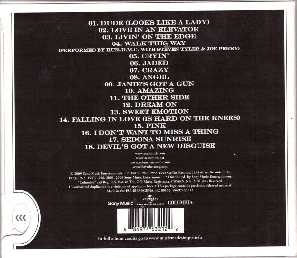 Aerosmith : The Very Best Of Aerosmith: Devil's Got A New Disguise (CD, Album, Comp, Sli)
