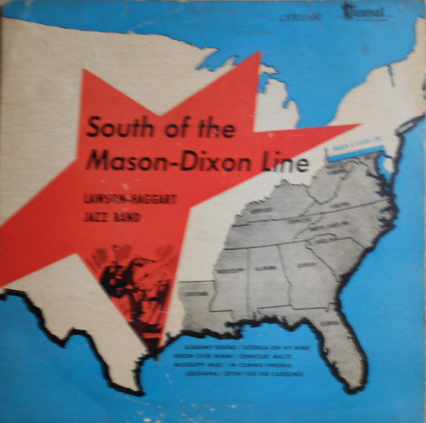 Lawson-Haggart Jazz Band : South Of The Mason-Dixon Line (10", Album)