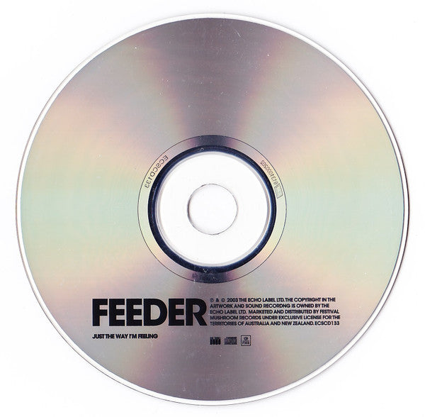 Feeder : Just The Way I'm Feeling (CD, Maxi, Enh)
