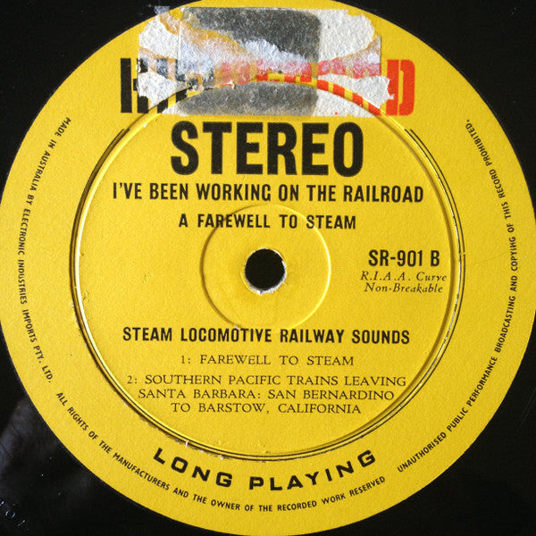 No Artist : I've Been Working On The Railroad - A Farewell To Steam (LP, Album)