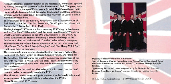 Herman's Hermits : All The Hits Plus More... (CD, Comp)