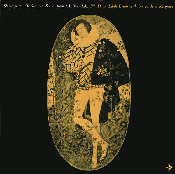 Shakespeare* : Dame Edith Evans* : Twenty Sonnets: Scenes From "As You Like It" (LP, Album, Mono, Club, Gat)