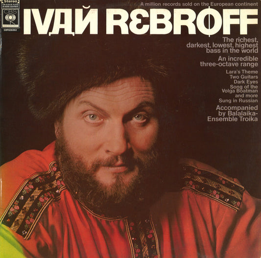 Ivan Rebroff : Ivan Rebroff (Accompanied By Balalaika-Ensemble Troika) (LP, Album)