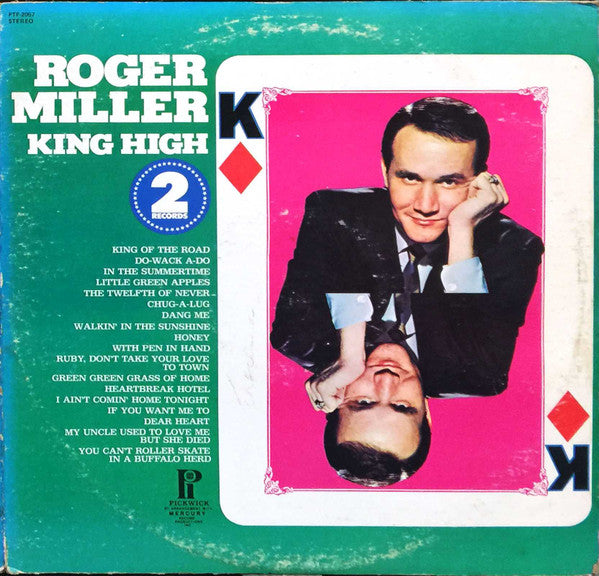 Roger Miller : King High (2xLP, Album, Comp, Gat)