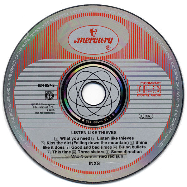 INXS : Listen Like Thieves (CD, Album)