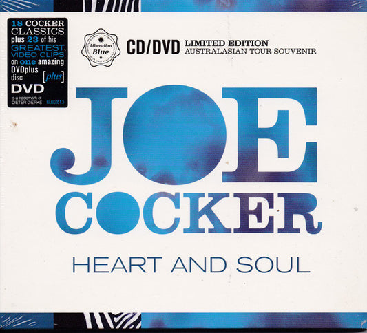 Joe Cocker : Heart And Soul (CD, Comp, Ltd, Dig + DVD-V, Comp, NTSC, Dig)