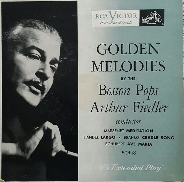 Boston Pops Orchestra, Arthur Fiedler : Golden Melodies (7", EP, Mono, RP)