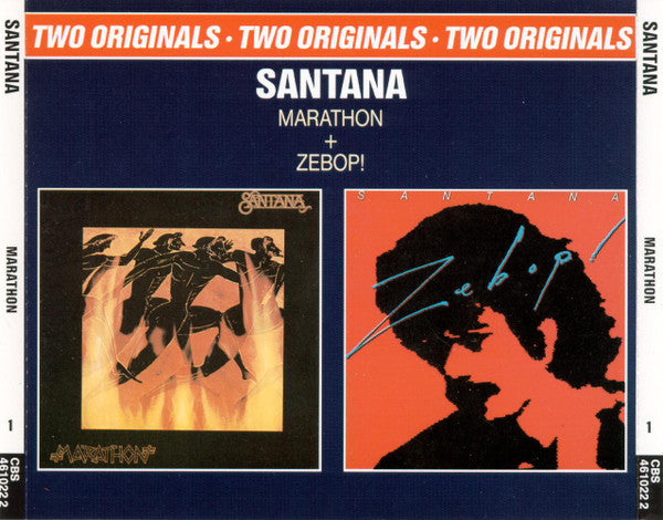 Santana : Marathon / Zebop! (2xCD, Comp, RE)