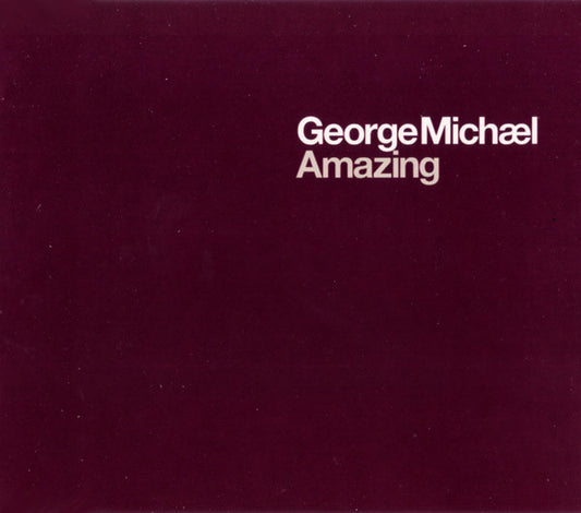 George Michael : Amazing (CD, Single, Promo, J-c)