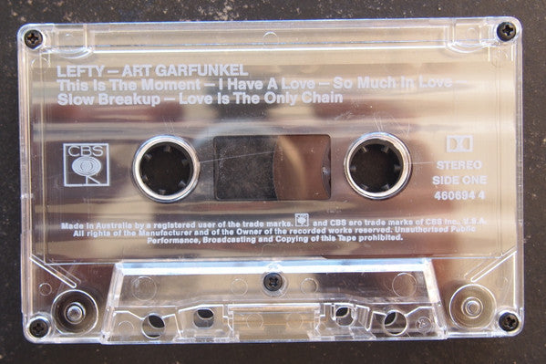 Art Garfunkel : Lefty (Cass, Album)