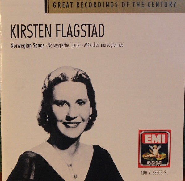 Kirsten Flagstad : Norwegian Songs (CD, Album, Comp, Mono, RM)