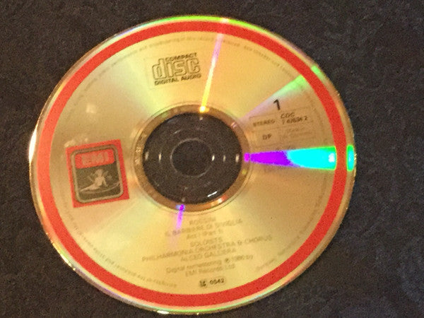 Rossini*, Maria Callas, Luigi Alva, Tito Gobbi, Philharmonia Chorus & Orchestra*, Alceo Galliera : Il Barbiere Di Siviglia (2xCD, Album, RE, RM + Box, Sli)