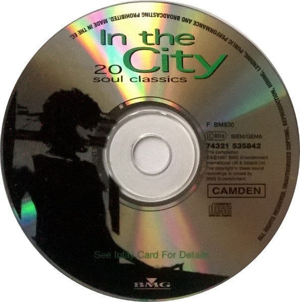 Various : In The City - 20 Soul Classics (CD, Comp)