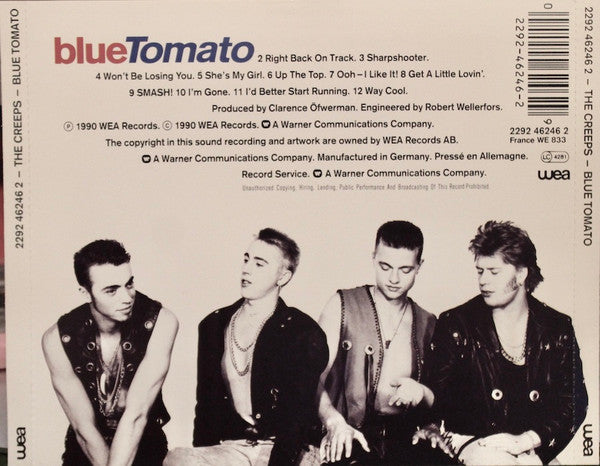 The Creeps : Blue Tomato (CD, Album)