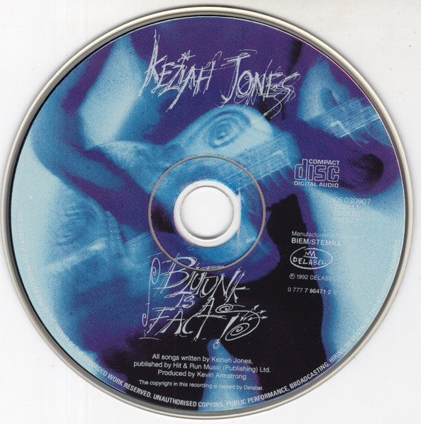 Keziah Jones : Blufunk Is A Fact ! (CD, Album)