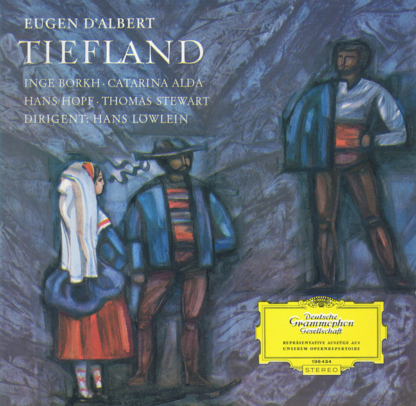 Eugen D'Albert, Inge Borkh ∙ Catarina Alda*, Hans Hopf ∙ Thomas Stewart (2), Hans Löwlein : Tiefland (LP, Album, RP)