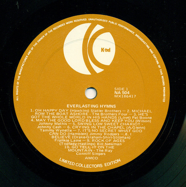 Various : Everlasting Hymns (LP, Comp)