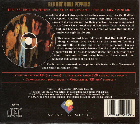 Red Hot Chili Peppers : Fully Illustrated Book & Interview Disc (CD, Unofficial)