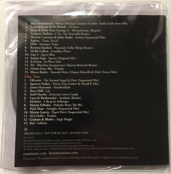 Hernán Cattáneo : Sequential Vol. 2 (2xCD, Comp, Mixed, Promo)