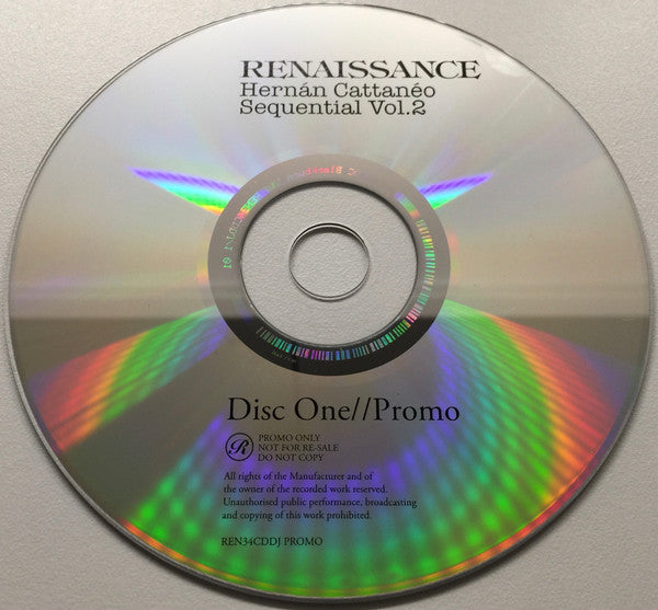 Hernán Cattáneo : Sequential Vol. 2 (2xCD, Comp, Mixed, Promo)