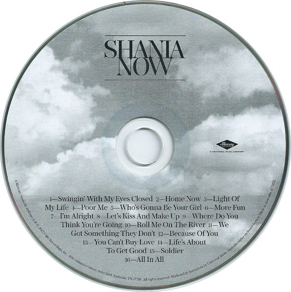 Shania Twain : Now (CD, Album, Dlx, Dig)
