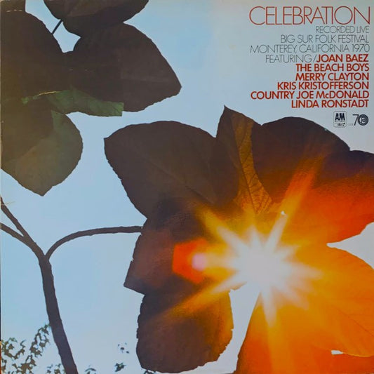 Various : Celebration Recorded Live Big Sur Folk Festival Monterey, California 1970 (LP, Comp, Gat)