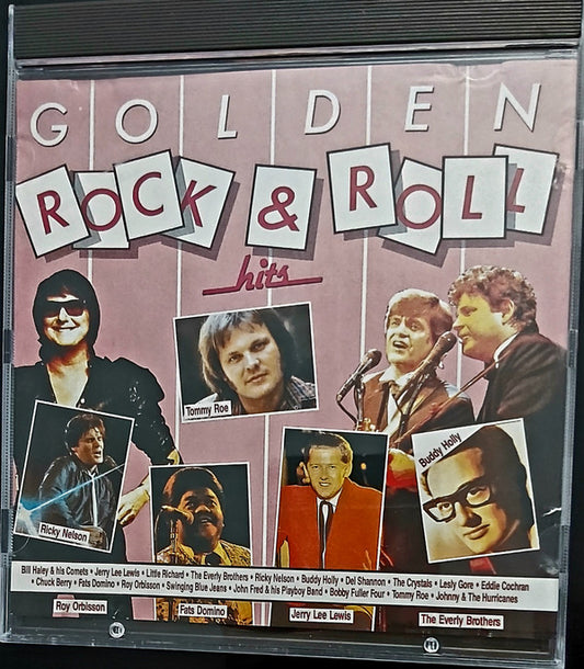 Various : Golden Rock & Roll Hits (CD, Comp)